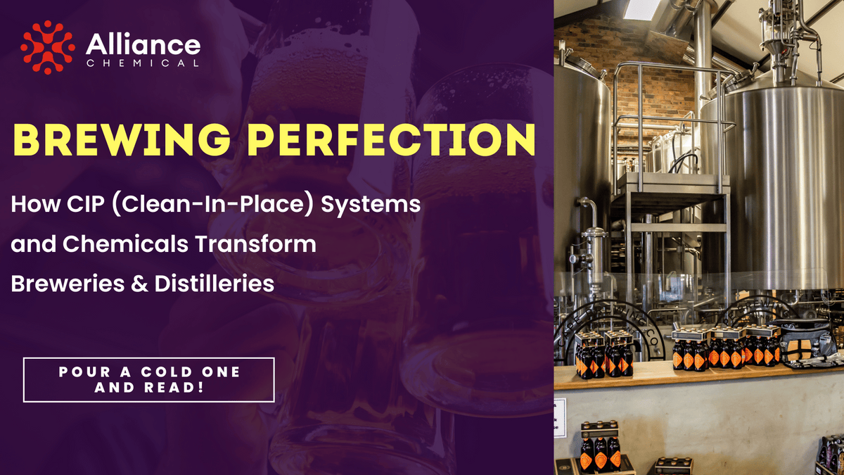 Brewing Perfection: How CIP (Clean-In-Place) Systems and Chemicals Transform Breweries & Distilleries — Alliance Chemical
