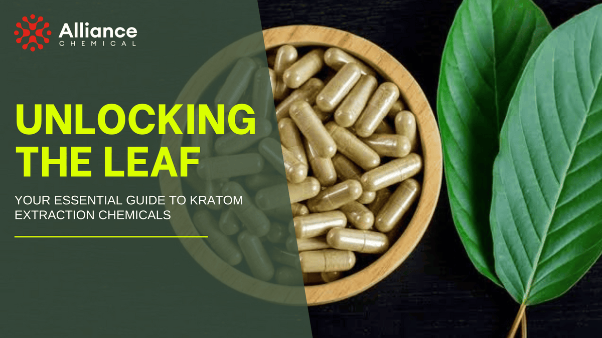 Unlocking the Leaf: Your Essential Guide to Kratom Extraction Chemicals — Alliance Chemical