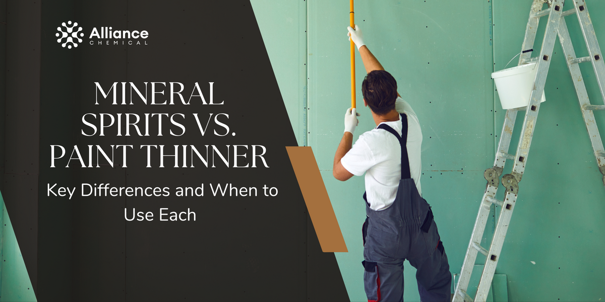 Mineral Spirits vs. Paint Thinner: Key Differences and When to Use Each — Alliance Chemical