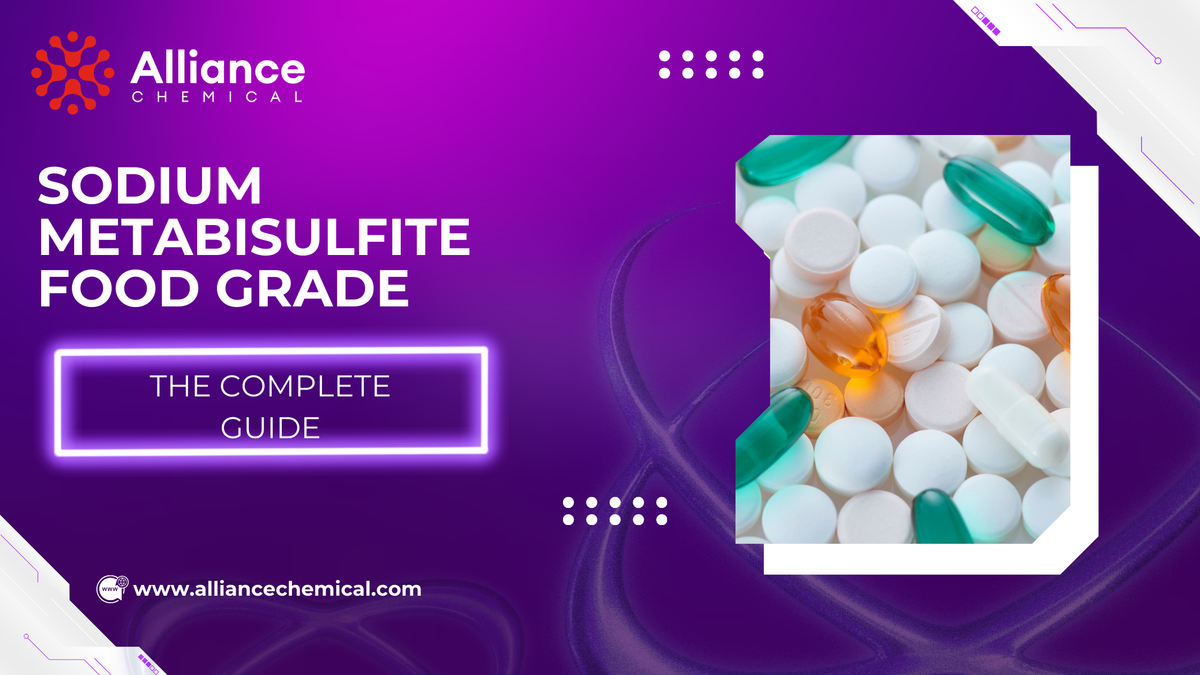 Sodium Metabisulfite Food Grade Blog Banner