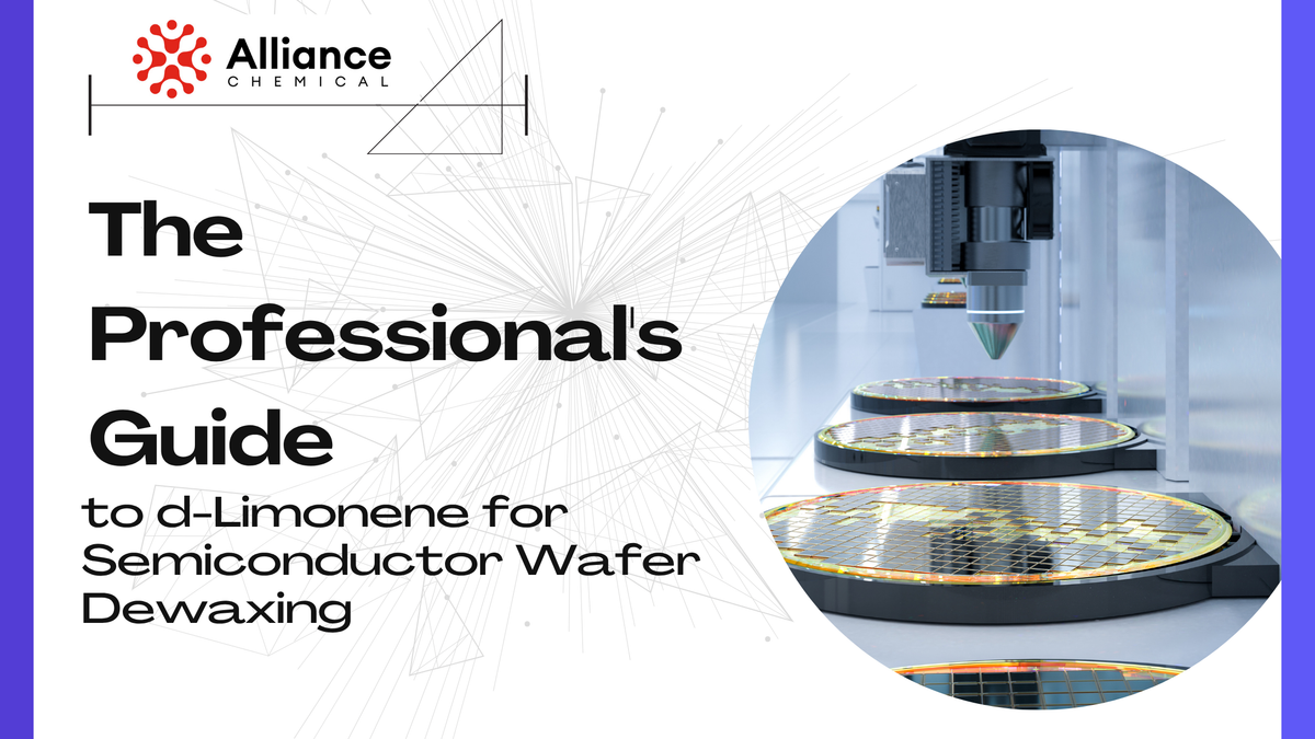 The Professional's Guide to d-Limonene for Semiconductor Wafer Dewaxing — Alliance Chemical
