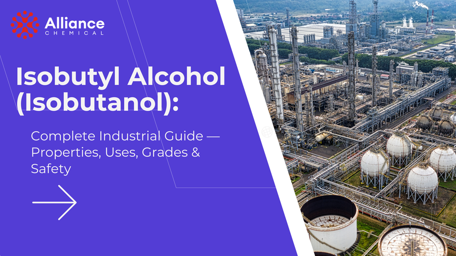 Isobutyl Alcohol (Isobutanol): Complete Industrial Guide — Properties, Uses, Grades & Safety — Alliance Chemical