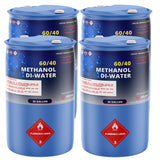 55-gallon blue drums of 60/40 Methanol Di-Water solution, flammable liquid, Alliance Chemical