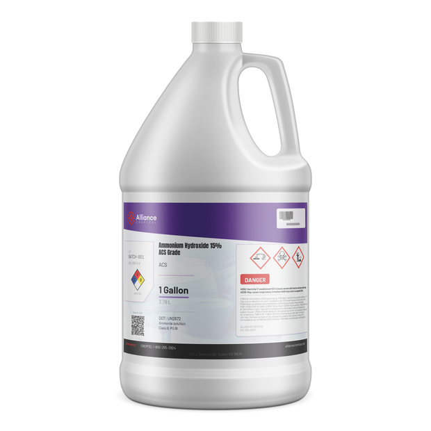Ammonium Hydroxide 15% ACS Grade