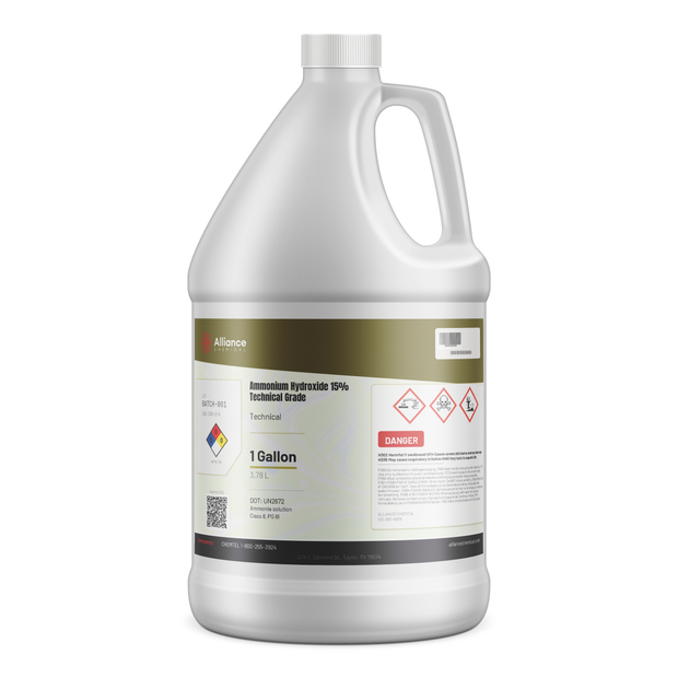 Ammonium Hydroxide 15% Technical Grade