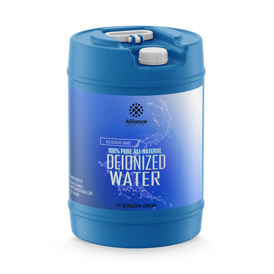 Deionized Water - 15 Gallon Drum