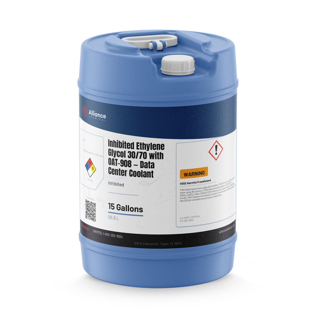 Inhibited Ethylene Glycol 30/70 with OAT-908 — Data Center Coolant