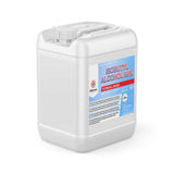5-gallon HDPE container of Alliance Chemical technical-grade Isobutyl Alcohol 99% hazard warning symbols, and secure