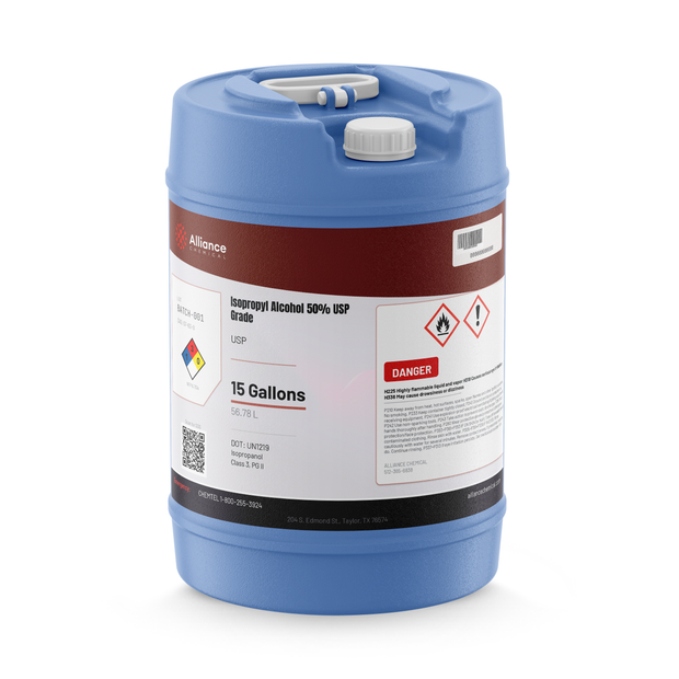 Isopropyl Alcohol 50% USP Grade