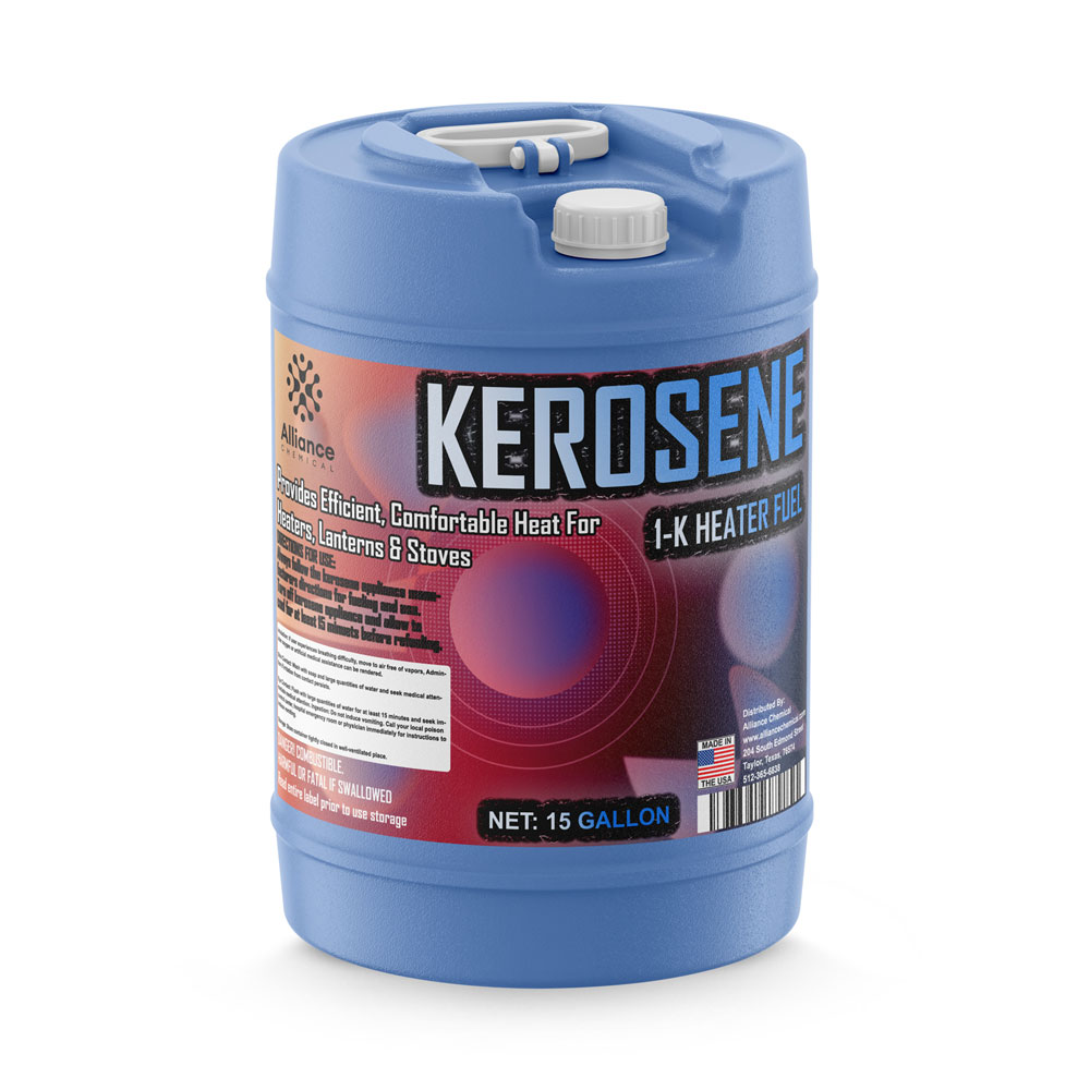 Alliance Chemical 15-gallon HDPE carboy of K-1 kerosene heater fuel