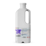 1-liter HDPE bottle of 20% Nitric Acid by Alliance Chemical safety instructions, and CAS identification label