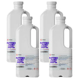 1-liter HDPE bottles of 20% Nitric Acid by Alliance Chemical screw-cap closure, and handle-grip design