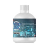 One 1-liter plastic bottle of Alliance Chemical Nitric Acid 25% with a ribbed screw cap and product label.