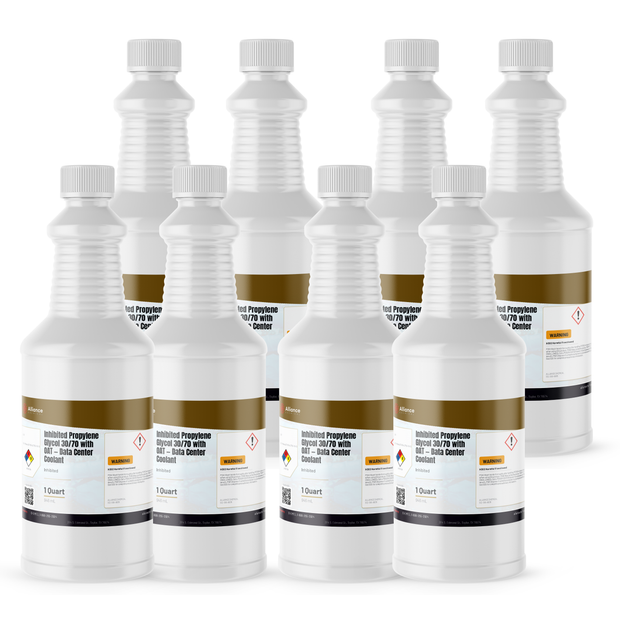 Inhibited Propylene Glycol 30/70 with OAT Inhibitor — Data Center Coolant