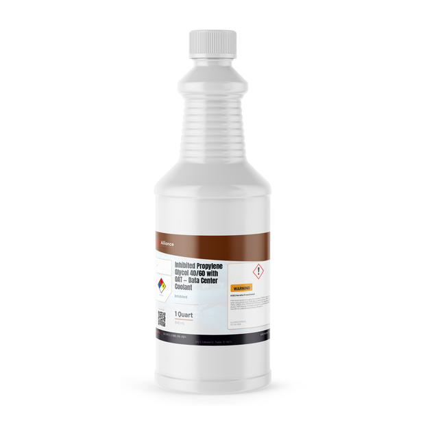 Inhibited Propylene Glycol 40/60 with OAT Inhibitor — Data Center Coolant