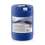 15-gallon HDPE carboy of Alliance Chemical 75% Technical Grade Phosphoric Acid and safety instructions