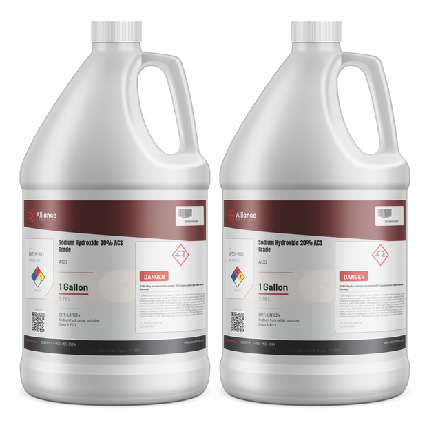 Sodium Hydroxide 20% ACS Grade