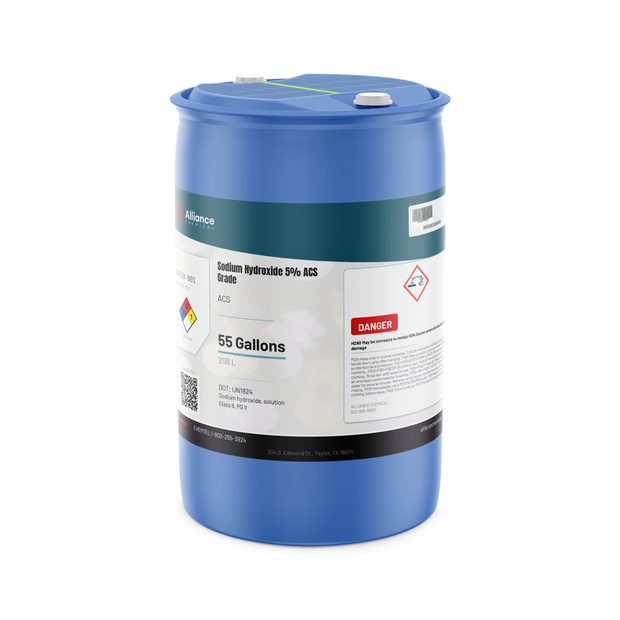 Sodium Hydroxide 5% ACS Grade