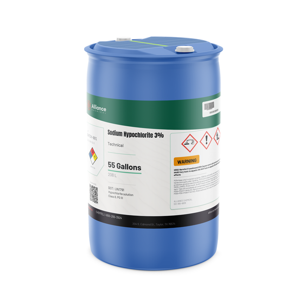 Sodium Hypochlorite 3%