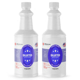 Alliance Chemical 10% diluted acetic acid food grade in two clear 1-quart bottles with screw caps