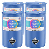 Alliance Chemical 30% diluted acetic acid food grade in blue 55-gallon plastic drum with corrosive label