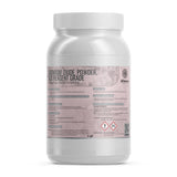 One 1-lb plastic bottle of Alliance Chemical Cadmium Oxide Powder, ACS Reagent Grade, with a white screw cap and product l...