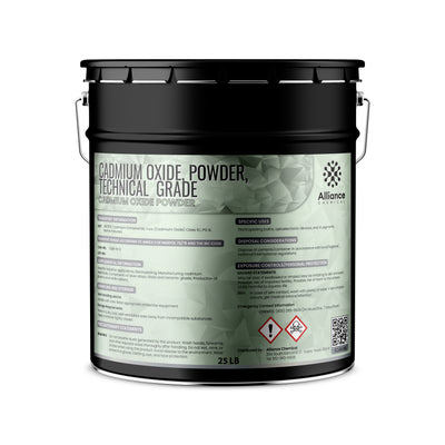 Cadmium Oxide Powder Technical - 1 Pack (25 lbs.)