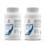 5LB Citric Acid Monohydrate USP/FCC Grade, 2-pack HDPE containers, Alliance Chemical brand, 99.8% assay specification
