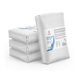 Four 55-lb bags of Alliance Chemical Citric Acid Monohydrate USP Food Grade with white plastic film and blue product label.