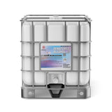 275-gallon IBC tote of Alliance Chemical denatured alcohol (190 proof), with NFPA diamond, and in metal cage frame