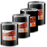 4x5-gallon drums of Alliance Chemical 200-proof denatured alcohol 3A in black steel containers with NFPA diamond hazard