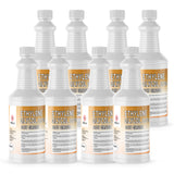 8x1 quart bottles of 100% ACS grade ethylene glycol in HDPE containers Alliance Chemical brand visible