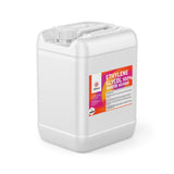 Alliance Chemical 5-gallon HDPE jerry can containing 100% Inhibited ACS Grade Ethylene Glycol with color-coded product label