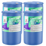 Alliance Chemical 100% Ethylene Glycol Inhibited, 4-pack of 55-gallon blue drums