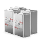 Alliance Chemical full synthetic SAE 75W-90 heavy duty gear lubricant in four silver 1-gallon containers