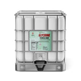 One 330-gallon plastic tote of Alliance Chemical Glycerine Technical Grade with a steel cage and label.