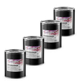 Alliance Chemical 4x5-gallon steel drums of Hexane ACS Reagent Grades, displaying GHS hazard labels on black containers