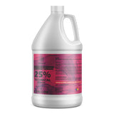 One-gallon HDPE jug of 25% Technical Grade Hydrogen Peroxide Alliance Chemical brand, hazmat warning symbols