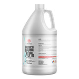 One 1-gallon HDPE jug of Alliance Chemical Isopropyl Alcohol 70% USP Grade with a white cap and product label.