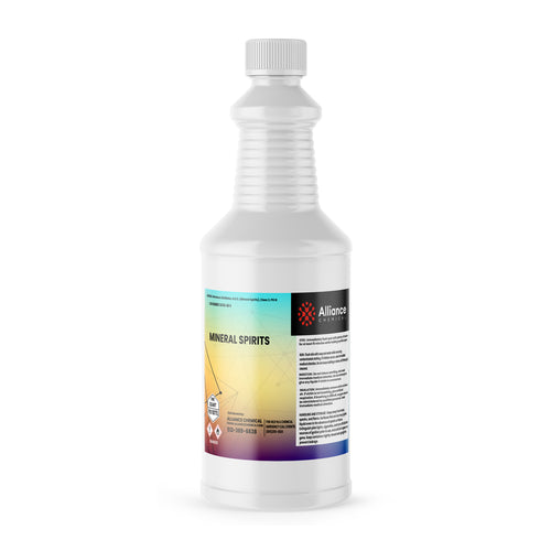 Mineral Spirits Odorless Solvent in 1-gallon utility jug — paint thinning and industrial parts degreasing