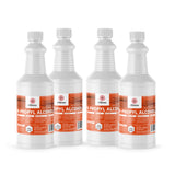 32 oz HDPE bottles of n-propyl alcohol by Alliance Chemical solvent 4-pack