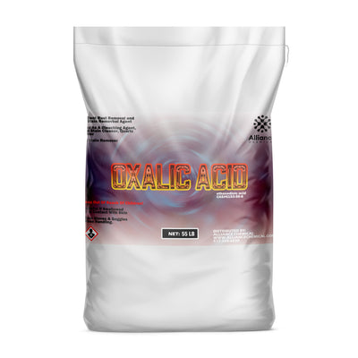 Oxalic Acid, Dihydrate - Ethanedioic Acid - 1 Bag (55 lbs.)