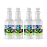 Four 1-quart plastic bottles of Alliance Chemical pH-Ree Fall with white caps and product labels.