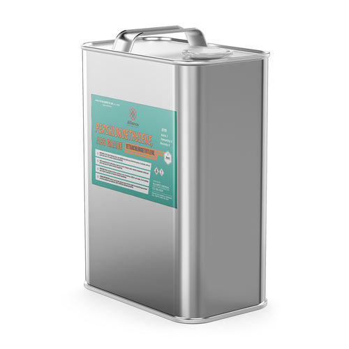 1-quart steel jug of Alliance Chemical Perchloroethylene ACS Grade with a metal handle and product label.