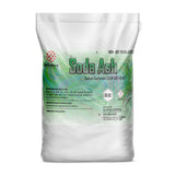 One 50-lbs bag of Alliance Chemical Soda Ash with product label and sealed top.