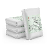 Four 50 Lbs bags of Alliance Chemical Talc Powder ACS Grade with labels.